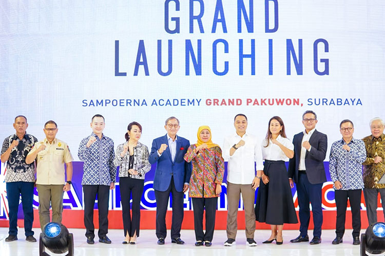 Resmikan Sampoerna Academy Surabaya, Gubernur Khofifah Optimis Jadi ...