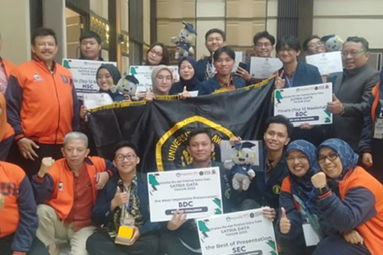 UB Malang Berhasil Menang Dua Kategori di Satria Data 2023