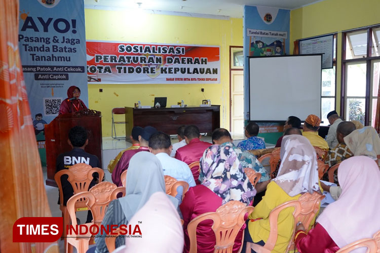 Tingkatkan Kesadaran Hukum, Pemda Sosialisasi Perda Tahun 2023 di Tidore Timur