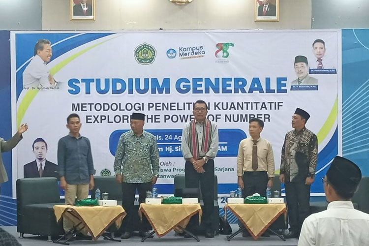 Gelar Studium General, Pascasarjana Universitas Hamzanwadi Bahas "Explore the Power of Number"