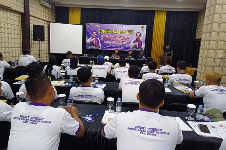 Dispora Ciamis Gelar Bimtek untuk Dongkrak Kompetensi SDM Cabor Petanque