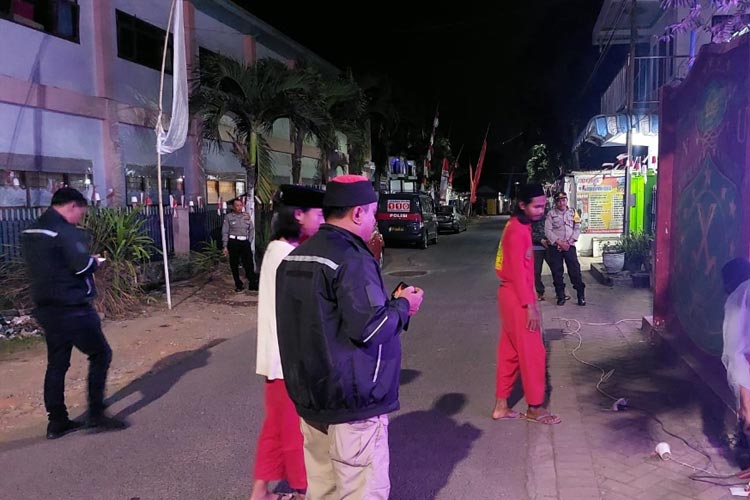Tugu Perguruan Silat di Kabupaten Malang Mulai Dibongkar Secara Mandiri