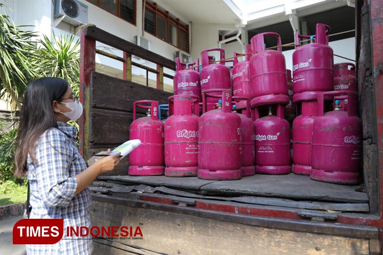 Sebulan Terakhir, Konsumsi LPG Non Subsidi Kawasan Kediri Raya Meningkat