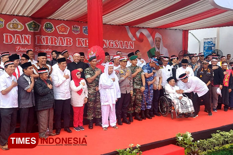 Puluhan Ribu Warga Kota Tasikmalaya Ramaikan Apel Kebangsaan dan Kirab Merah Putih