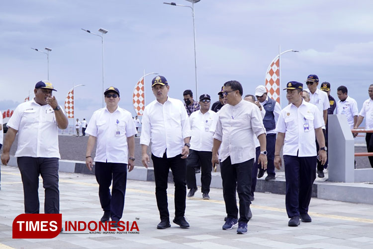 Dirjen Hubdat Cek Lokasi dan Persiapan Hari Nusantara 2023 di Tidore