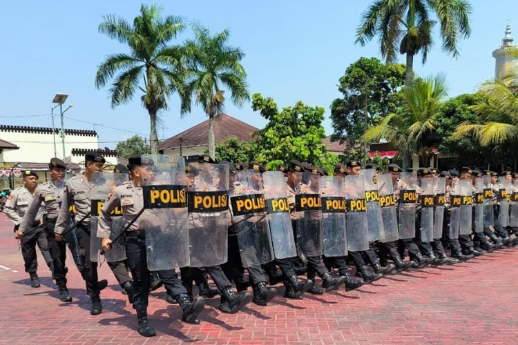 Hadapi Pemilu 2024, Polres Malang Gelar Pelatihan Dalmas