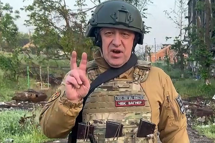 Pendiri kelompok tentara bayaran Rusia Grup Wagner, Yevgeny Prigozhin.(FOTO: BBC/Shutterstock)