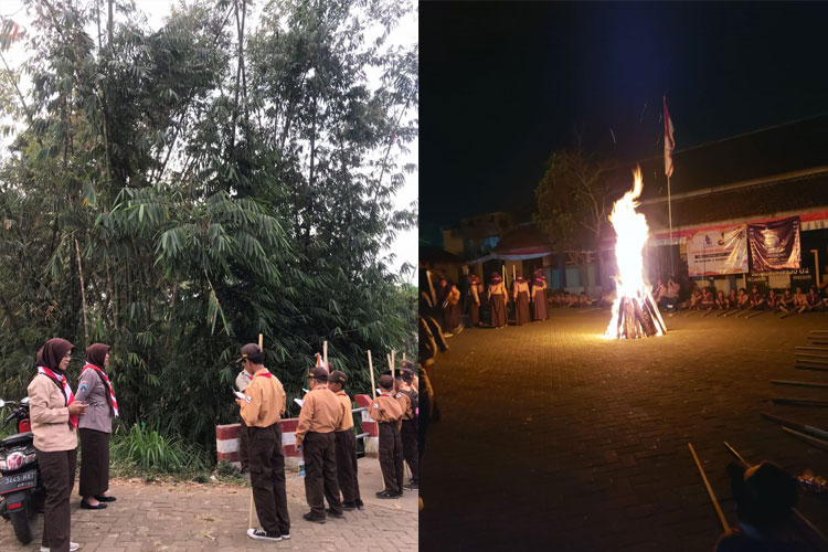KSM-Tematik Unisma Malang Dampingi Kegiatan Perkemahan SDN 02 Gunungrejo