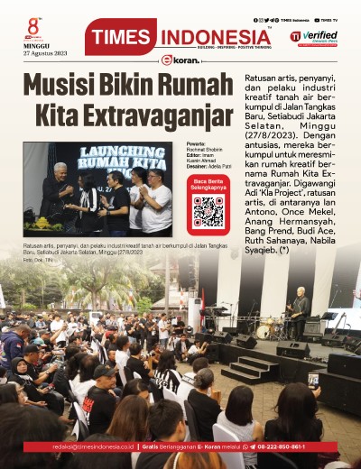 Edisi Minggu, 27 Agustus 2023: E-Koran, Bacaan Positif Masyarakat 5.0