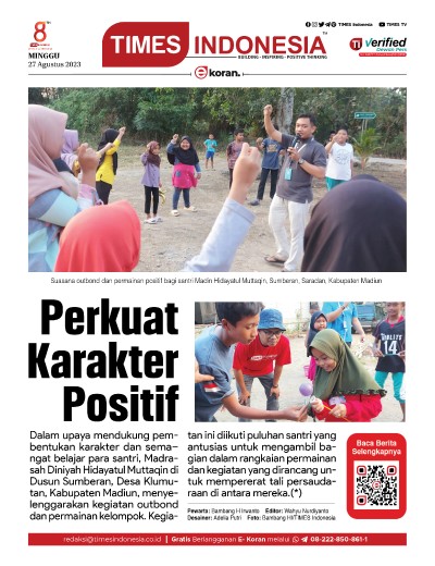 Edisi Minggu, 27 Agustus 2023: E-Koran, Bacaan Positif Masyarakat 5.0