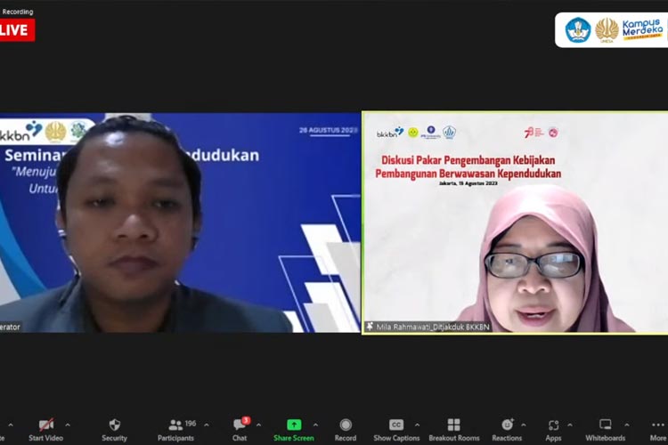 Seminar Nasional Kependudukan Virtual UNESA: Wujudkan Keluarga Berkualitas