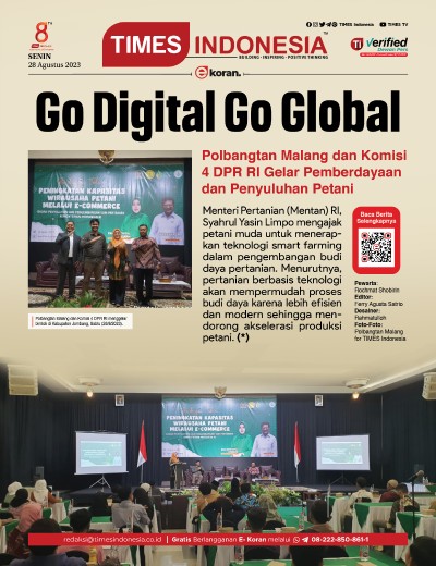 Edisi Senin, 28 Agustus 2023: E-Koran, Bacaan Positif Masyarakat 5.0