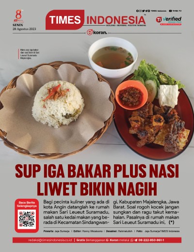 Edisi Senin, 28 Agustus 2023: E-Koran, Bacaan Positif Masyarakat 5.0