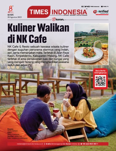 Edisi Senin, 28 Agustus 2023: E-Koran, Bacaan Positif Masyarakat 5.0