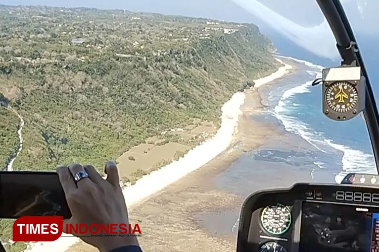 Enjoying the beauty of Bali from above with Fly Bali. (Photo: Susi/TIMES Indonesia)