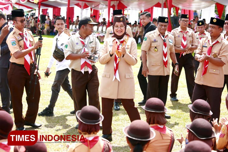 Apel Besar Hari Pramuka Banyuwangi, Bupati Ipuk Serukan Penguatan Karakter dan Kompetensi