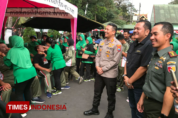 Lomba HUT ke&#45;78 RI Memupuk Sinergitas TNI Polri dan Semangat Kemerdekaan