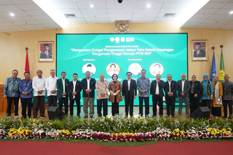 Perkuat Persiapan PTN-BH, UNJ Gelar Seminar dan Executive Brief Tata Kelola Keuangan Perguruan Tinggi