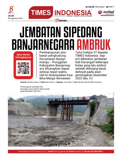 Edisi Senin, 28 Agustus 2023: E-Koran, Bacaan Positif Masyarakat 5.0