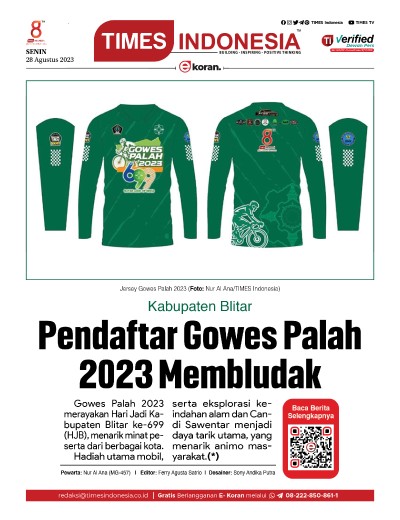 Edisi Senin, 28 Agustus 2023: E-Koran, Bacaan Positif Masyarakat 5.0