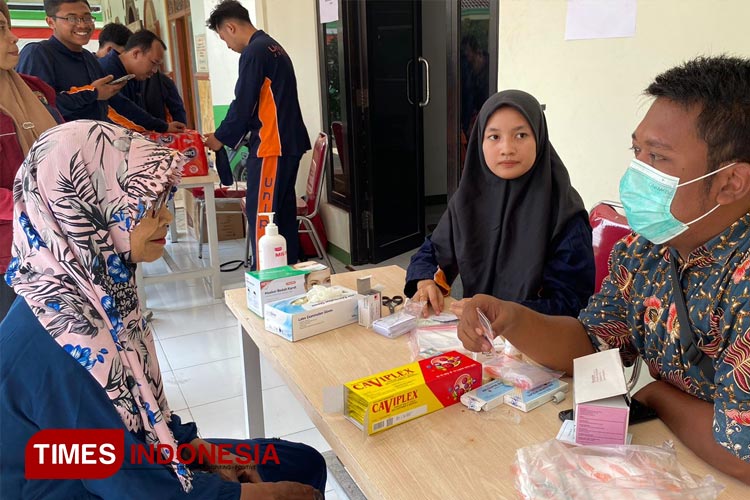 Mahasiswa Unipdu Jombang Gelar Pengobatan Gratis dan Penanganan Stunting
