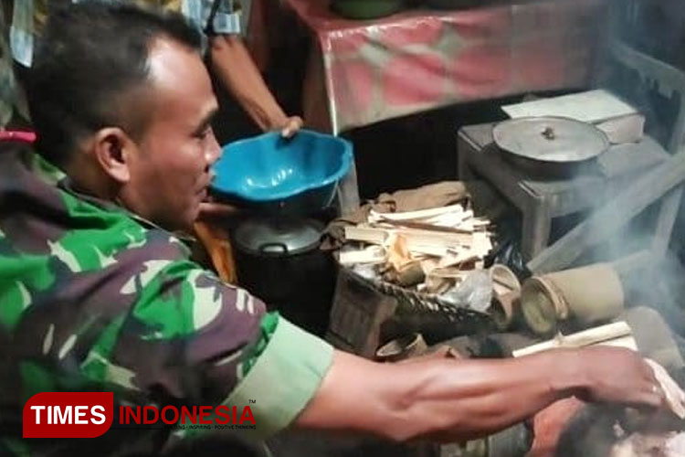 Babinsa Masuk Dapur, Solusi Kesulitan Warga Terpantau