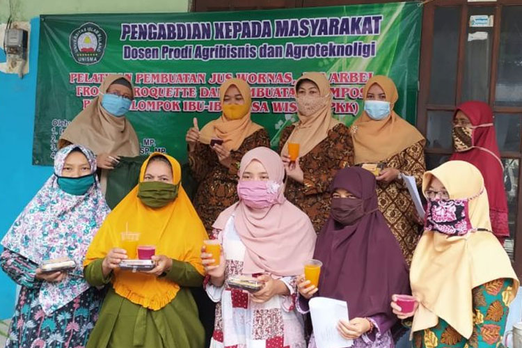 Mahasiswa KSM Tematik Unisma Malang Buka Peluang Bisnis Minuman Sehat yang Menjanjikan Cuan