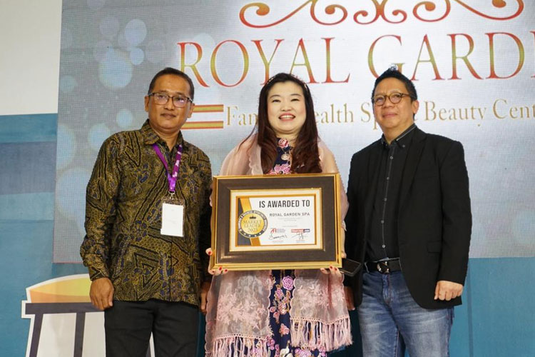 Menang Franchise Market Leader 2023, Royal Garden Gebrak dengan Spa, Beauty Center dan Beauty Clinic
