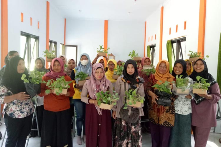 BBPP Ketindan Latih KWT di Blitar Siapkan Kecukupan Pangan Melalui P2L