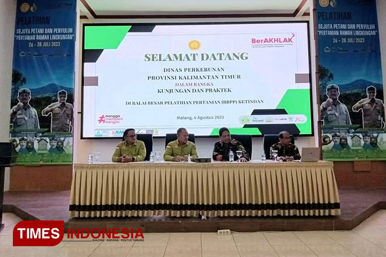 Studi Tiru Pengelolaan Hama Terpadu Berbasis Kawasan Provinsi Kaltim ke BBPP Ketindan