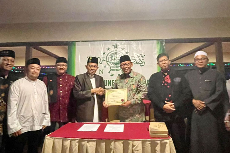 PCI NU Brunei Darussalam Kesengsem dengan Kemajuan Unisma Malang