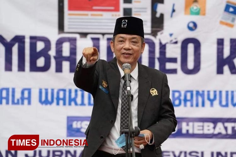 Ketua DPC Partai Demokrat Banyuwangi, Michael Edy Hariyanto, SH, MH. (Foto : Syamsul Arifin/TIMES Indonesia)