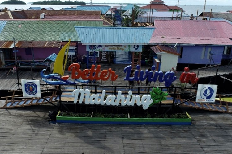 Tawarkan Keindahan Wisata Laut, Kampung Malahing Binaan Pupuk Kaltim Juara 3 ADWI 2023