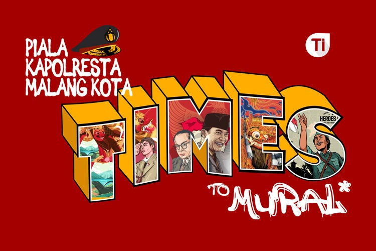 Polresta Malang Kota Gelar Lomba Mural Bertema Polisi dan Pemilu 2024