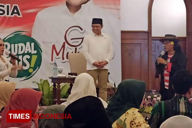 Ketua Umum PKB Muhaimin Iskandar saat memimpin FGD bersama sejumlah kepala daerah bertagline : Budhal Gus! di Hotel Majapahit Surabaya pada 15 Februari 2023. (Foto: Dok.TIMES Indonesia)