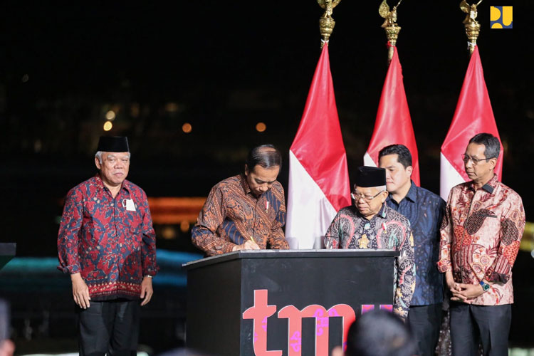 Presiden RI Jokowi Resmikan Revitalisasi TMII, Menteri PUPR RI: Lahirkan Wajah Baru TMII