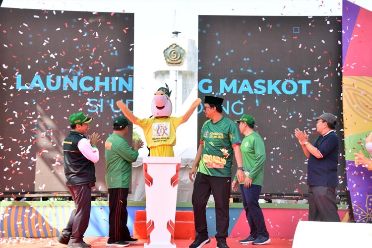 Bupati Sidoarjo Kenalkan Si Udeng, Maskot Porprov VIII Jatim 2023