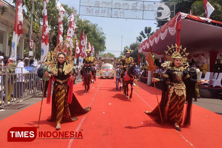 Megkarnaval Lamongan, Momen Tanamkan Nilai Budaya dan Nasional
