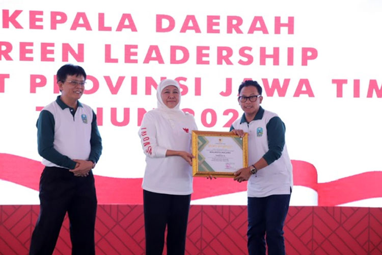 Wali Kota Malang Terima Penghargaan Green Leadership di Hari Lingkungan Hidup