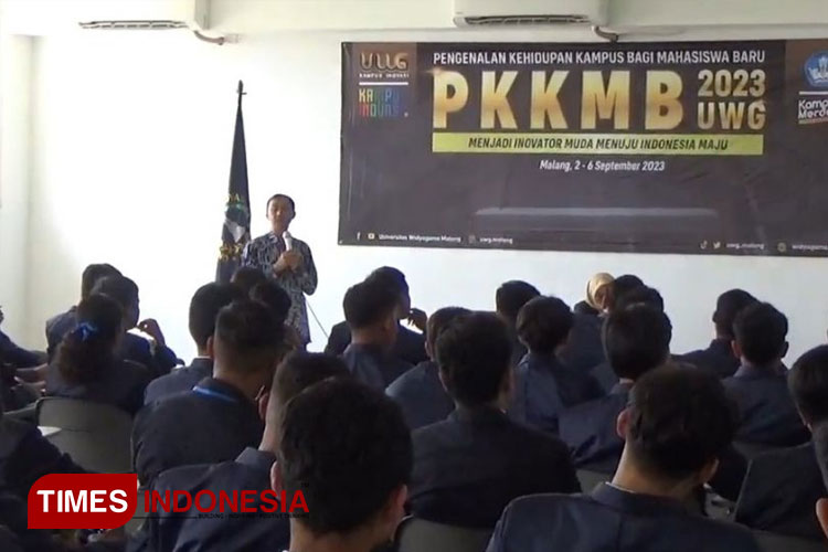 PKKMB 2023, Dekan Fakultas Pertanian UWG Malang Mendorong Lulusan Berkualitas dan Kompeten
