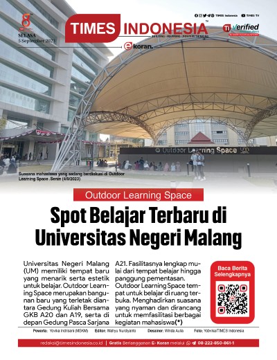 Edisi Selasa, 5 September 2023: E-Koran, Bacaan Positif Masyarakat 5.0
