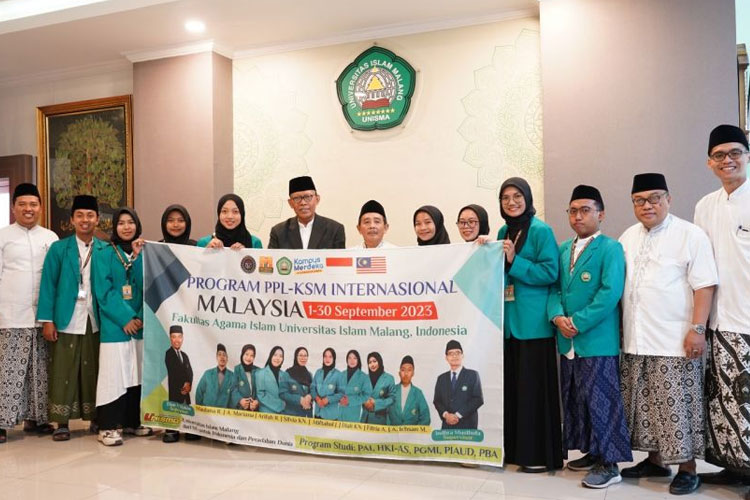 FAI Unisma Malang Kirim Mahasiswa ke Malaysia dan Thailand Untuk PPL dan KSM-T