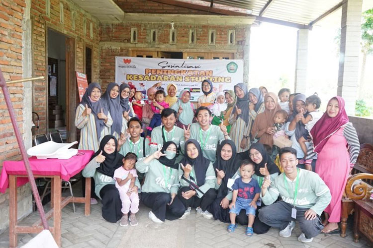 RSU Wajak Husada bersama Unisma Malang Tekan Angka Stunting di Wajak