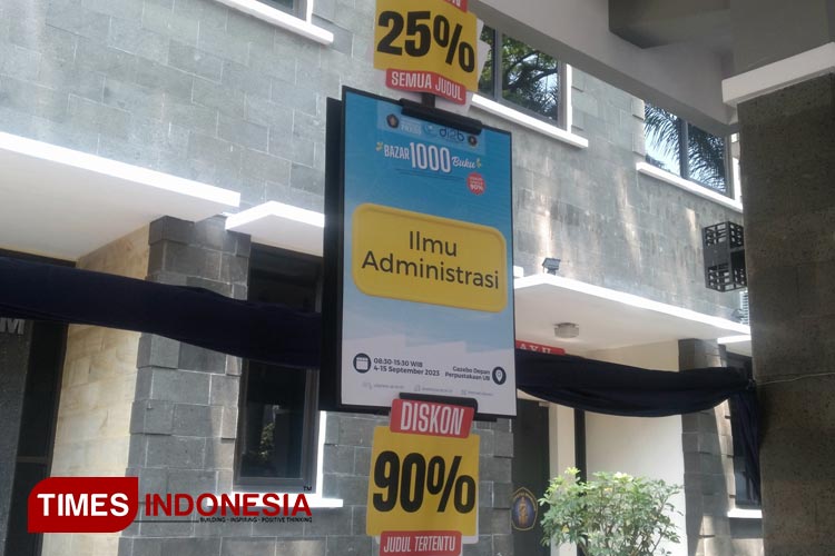 Universitas Brawijaya Press Menghadirkan Bazar 1000 Buku Times Indonesia