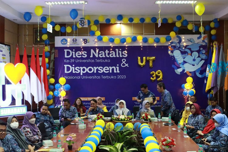 Dies Natalis Universitas Terbuka ke-39; Tatanan dan Budaya Kerja Baru Wujudkan Indonesia Maju