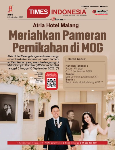 Edisi Rabu, 6 September 2023: E-Koran, Bacaan Positif Masyarakat 5.0 