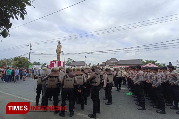 Ilustrasi pengamanan aparat kepolisian. (FOTO: dok. TIMES Indonesia)
