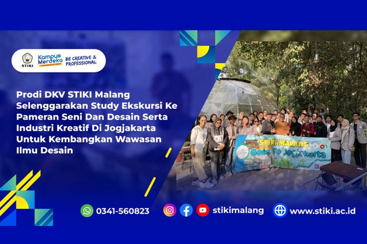 Study Ekskursi STIKI Malang ke Pameran Seni dan Desain Industri Kreatif di Yogyakarta
