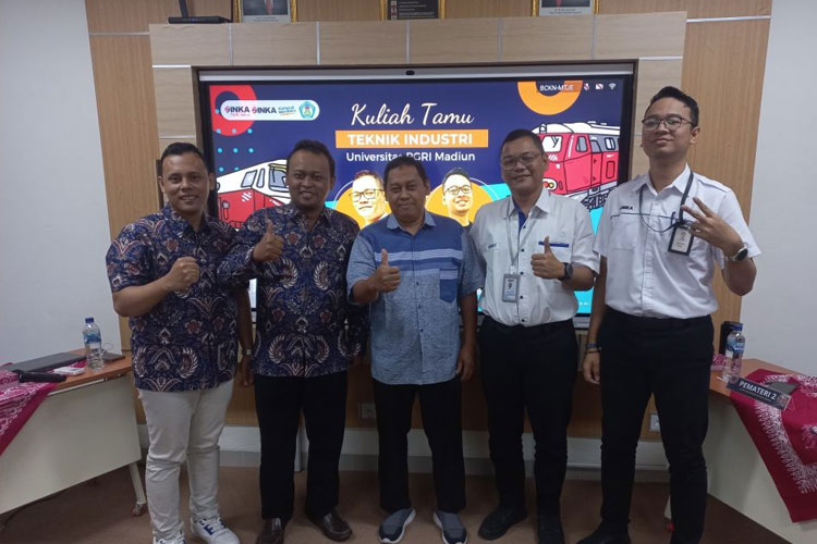 Kuliah Tamu, Teknik Industri UNIPMA Gandeng PT. INKA dan PT. IMST Bekali Mahasiswa Siap kerja