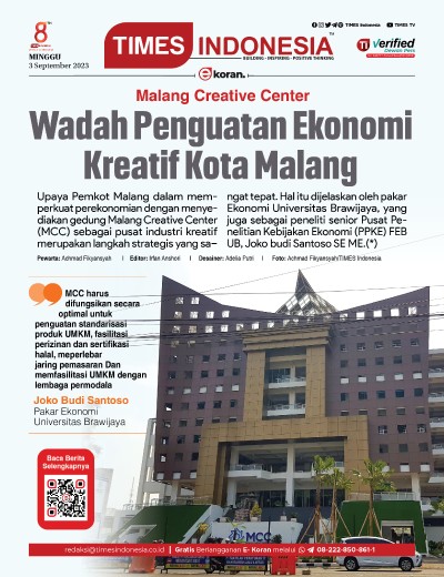 Edisi Minggu, 3 September 2023: E-Koran, Bacaan Positif Masyarakat 5.0